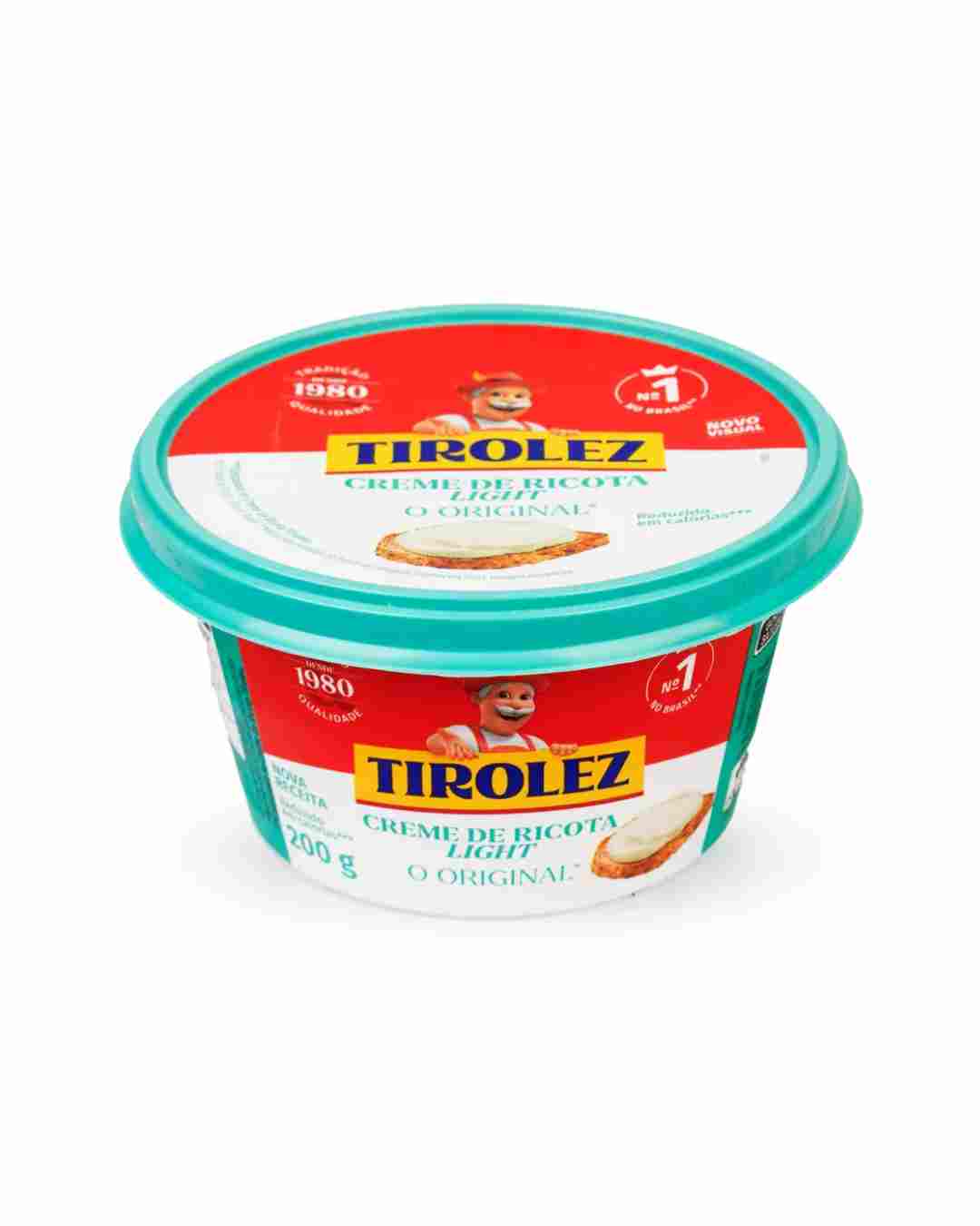 Creme de Ricota Light Tirolez 200g